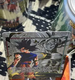 Dragon Ball Super Card Game Son Goku Energy Marker Alternative Art Foil Gold - Image 3