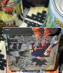 Dragon Ball Super Card Game Son Goku Energy Marker Alternative Art Foil Gold - Image 4