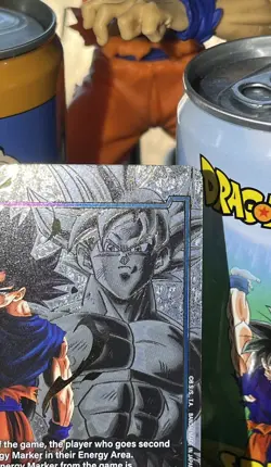 Dragon Ball Super Card Game Son Goku Energy Marker Alternative Art Foil Gold - Image 5