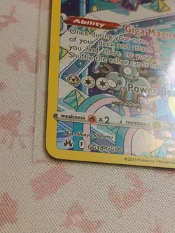 Pokemon TCG Magnezone Holo Rare Card Crown Zenith: Galarian Gallery GG18/GG70 - Image 2