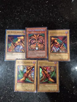 | Yugioh Exodia The Forbidden One FULL 5 Card 1st LDK2-ENY04-08 Common NM/LP | - Image 1