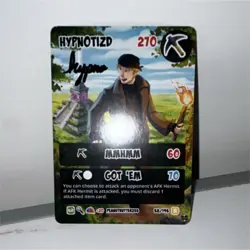 Signed Hermitcraft TCG Hypnotizd Rare Autographed Character Card 58/196 English - Image 1