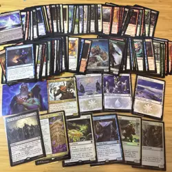 ~90 MTG Card Lot Kaldheim KHM & AFR Adventures in the Forgotten Realms R U C L T - Image 1