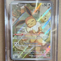 Pokemon Eevee 173 Sv: Scarlet & Violet Promo Cards Holo Promo Basic 50 HP CGC 10 - Image 2