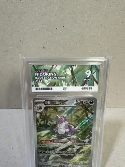 Pokemon Nidoking TCG Scarlet Violet-151 Illustration Rare Card 174/165 Ace 9 - Image 2
