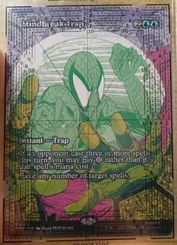 2025 Magic the Gathering Spiderman #M0011 Mindbreak Trap Non-Foil Todd Mcfarlane - Image 3