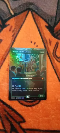 (NOT A PREORDER) Magus of the Library Full Art Foil SOS Guest - Image 2