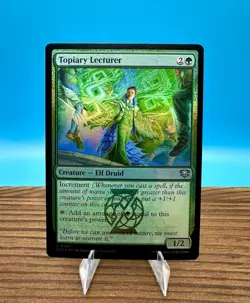 Topiary Lecturer (SOS 0165) Secrets of Strixhaven Foil, Magic The Gathering - Image 1