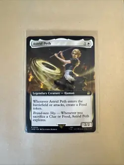 MTG Astrid Peth WHO 0334 R NM Regular Extended Art - Image 1