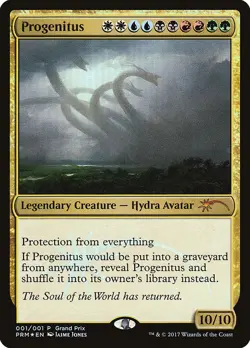 Progenitus Grand Prix Promos - Moderately Played Foil - Image 1
