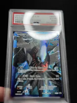PSA 6 MC Pokemon Darkrai #BW73 Team Plasma Promo FA MISCUT ERROR POP 1 CLEAN! - Image 3