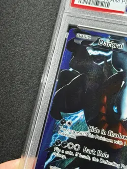 PSA 6 MC Pokemon Darkrai #BW73 Team Plasma Promo FA MISCUT ERROR POP 1 CLEAN! - Image 5