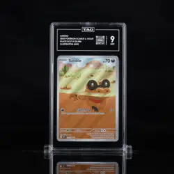 Pokemon Scarlet & Violet Black Bolt Illustration Rare Sandile Krokorok Krookodi… - Image 4