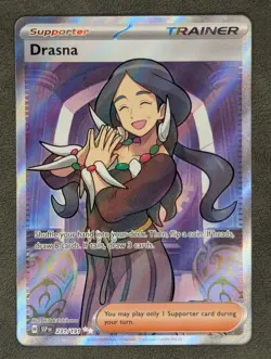 Drasna - 231/191 Pokemon TCG Ultra Rare SV08: Surging Sparks Near Mint - Image 1