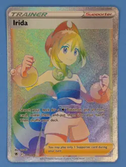 Irida (Secret) 204/189 Pokemon TCG Secret Rare SWSH10: Astral Radiance Near Mint - Image 1