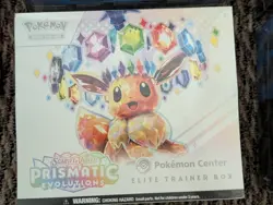 PRISMATIC EVOLUTIONS Pokemon Center Exclusive ETB Elite Trainer Box - Sealed - Image 2