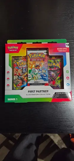 Pokemon First Partner Illustration Collection Series 1 Sealed Box - Image 1