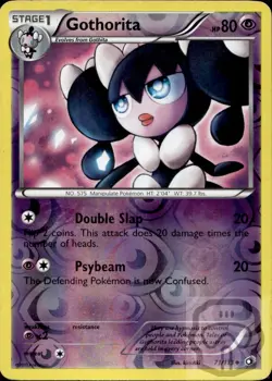 Gothorita 71/113 UC Legendary Treasures Pokemon Reverse Holo NM/M - Image 3