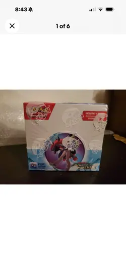Pokemon TCG Scarlet Violet Journey Together ENHANCED BOOSTER BOX Sealed 36 Packs - Image 1