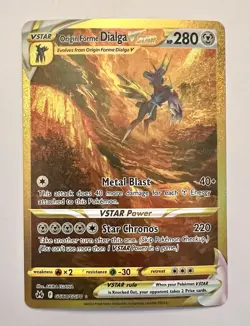 Origin Forme Dialga VSTAR GG68/GG70 Secret Rare NM Pokemon TCG - Image 1