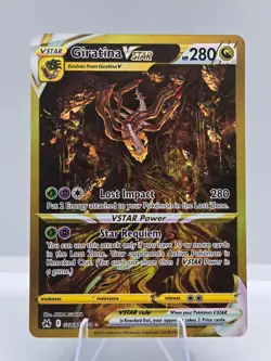 Giratina VSTAR GG69/GG70 Secret Rare Crown Zenith Galarian Gallery Pokemon NM - Image 1