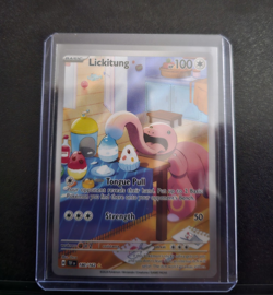 Pokemon Lickitung SV05 Temporal Forces Illustration Rare 100 HP Card 180/162 - Image 1