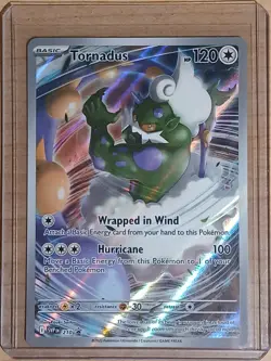 Tornadus Pokemon White Flare ETB Exclusive Black Star Promo 210 NM - Image 1