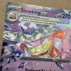 Slowking EX 86/193 Tera Double Rare Holo NM POKEMON TCG Paldea Evolved English - Image 3
