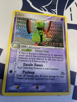 Pokemon Xatu 29/107 EX Deoxys Reverse Holofoil 2005 - Image 1