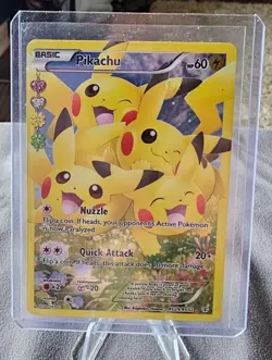 Pokemon TCG Pikachu RC29/RC32 Generations 2016 Ultra Rare Full Art Holo - Image 1