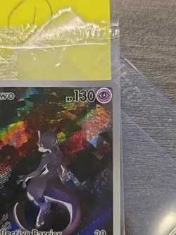 Mewtwo SVP052 UPC Black Star Promo Pokemon 151 SEALED - Image 3