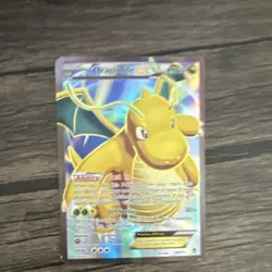Pokemon Dragonite ex Full Art Ultra Rare Holo 108/111 XY Furious Fists 180 HP - Image 1