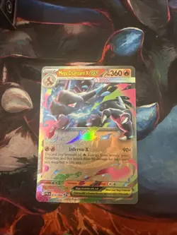 Mega Charizard X ex 013/094 Double Rare Phantasmal Flames Pokemon NM - Image 1