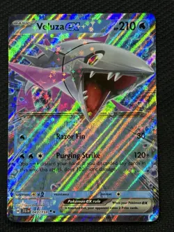 Pokemon Veluza ex 043/159 Sv09: Journey Together Double Rare Holo Full Art 210HP - Image 1