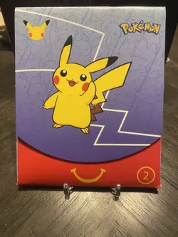 Pokemon McDonalds 25th Anniversary Promo Booster Pack 2021 SEALED - Image 1