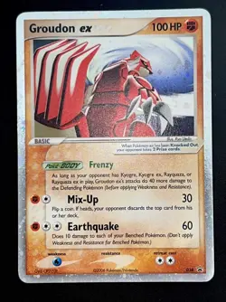 Groudon ex 038 Black Star Promo Holo 2006 Pokemon TCG – LP/MP – CLEAN FRONT - Image 1