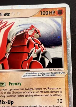 Groudon ex 038 Black Star Promo Holo 2006 Pokemon TCG – LP/MP – CLEAN FRONT - Image 5