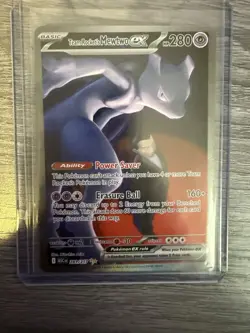 Pokemon Team Rocket's Mewtwo EX 231/182 Sv10 Destined Rivals Rare Holo 280 HP 1… - Image 1