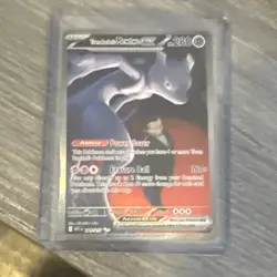 Pokemon Team Rocket's Mewtwo EX 231/182 Sv10 Destined Rivals Rare Holo 280 HP 1… - Image 4
