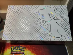 MEW UPC 151 Ultra Premium Collection EMPTY BOX includes Coin, Playmat, Dice - Image 2