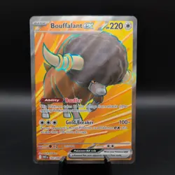 Pokemon TCG Bouffalant ex 162/086 White Flare En Full art Nm - Image 1