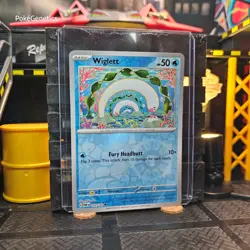 Wiglett Paradox Rift Reverse Holo Pokemon TCG 052/182 Scarlet & Violet Common - Image 3