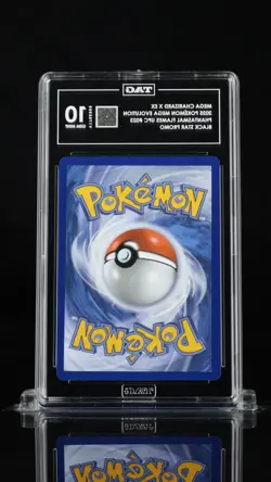 Mega Charizard X ex 2025 Pokemon Black Star Promo TAG 10 #023 - Image 2