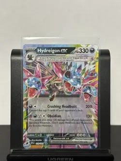 Pokemon Surging Sparks Hydreigon EX 119/191 Holo Double Rare NM - Image 1