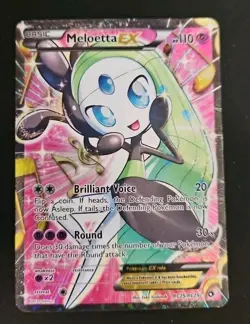 Pokemon - Meloetta EX RC25/RC25 - Legendary Treasures Radiant Collection HP/DMG - Image 1