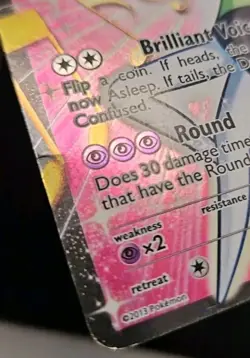 Pokemon - Meloetta EX RC25/RC25 - Legendary Treasures Radiant Collection HP/DMG - Image 4