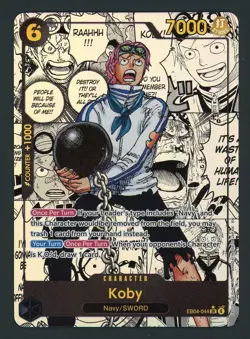 NM/M Koby (Manga) Adventure on Kami's Island OP15 EB04-044 EN One Piece B8 - Image 1