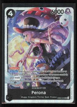 Perona (045) EB03-045 Extra Booster: One Piece Heroines Edition Foil - Image 1