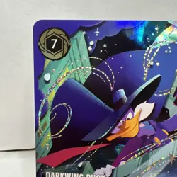 NM - Disney Lorcana Winterspell Darkwing Duck Cool Enchanted 239/204 🦆 - Image 3