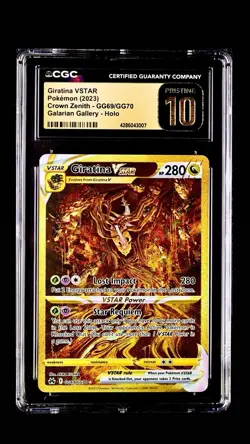 Giratina VSTAR Crown Zenith Galarian Gallery Holo Card GG69/GG70 CGC PRISTINE 10 - Image 1
